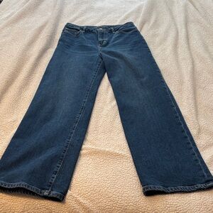 Boden Dark Blue Flare Jeans